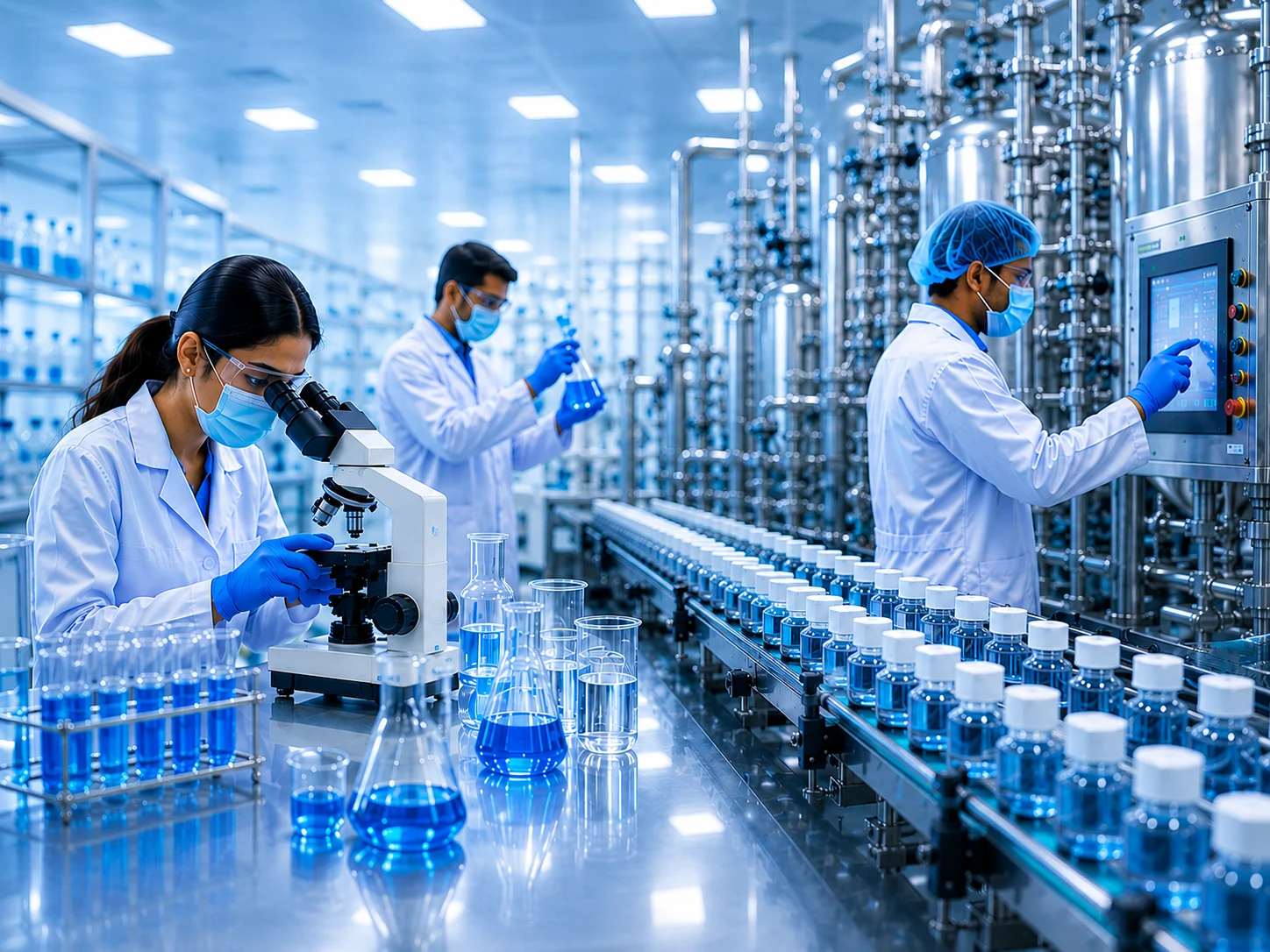 Pharmaceutical manufacturing facility